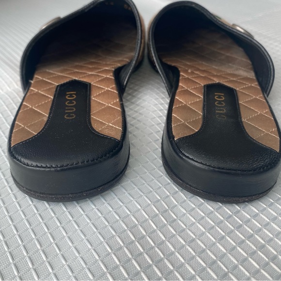 GUCCI GG Monogram Womens LA Dodgers Mule Slides Beige Ruggine - Picture 3 of 9